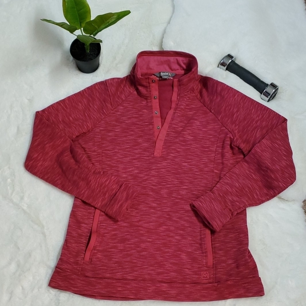 WOMEN'S AVALANCHE LONGSLEEVE SNAP NECK PULLOVER